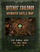 Witches' Cauldron – Animated Battle Map (Seamless Loop)