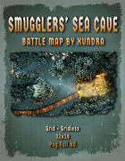 Smugglers' Sea Cave — Battle Map [30x18]