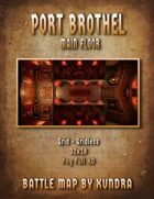 Port Brothel (Main Floor) — Battle Map [30x18]
