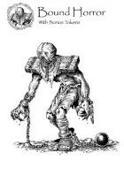 Hand-Drawn RPG Stock Art - Bound Horror (With Bonus Token)