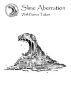 Hand-Drawn RPG Stock Art - Slime Aberration (With Bonus Token)