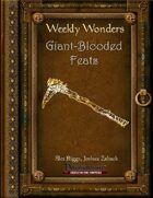 Weekly Wonders - Giant-Blooded Feats