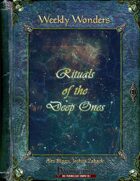 Weekly Wonders - Rituals of the Deep Ones