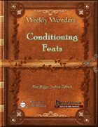 Weekly Wonders - Conditioning Feats