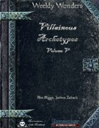 Weekly Wonders - Villainous Archetypes Volume V