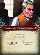 Economic Manipulator - Custom Card