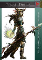 Female Druid – Elven Druid Woman - Druidess