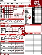 Against the Dead character sheet