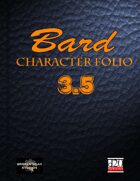 Bard Character Portfolio 3.5