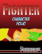 Fighter character folio