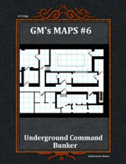 GM's Maps #6: Underground Command Bunker