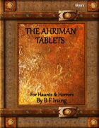 The Ahriman Tablets
