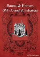 H+H GM's Journal and Ephemera