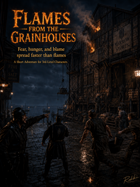 Flames from the Grainhouses