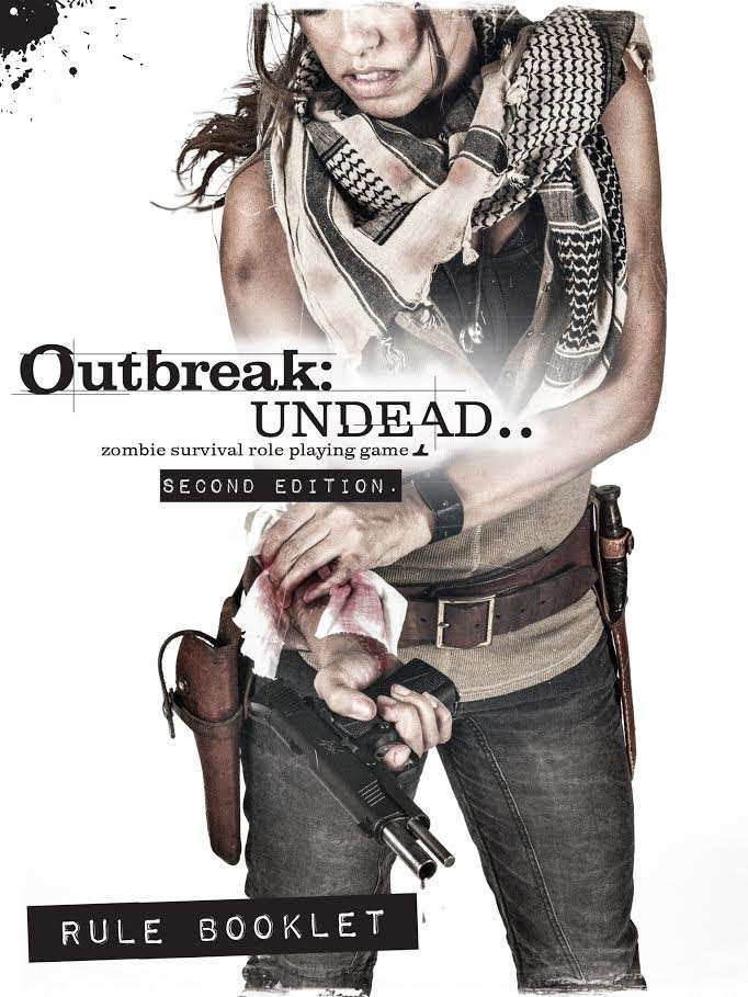 英語版ゲームブック  OF THE UNDEAD Outbreak: Undead 2nd Ed - Pocket Book - Hunters