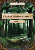 Heldendokument / Charakterbogen DSA 5 - Zusammengefasst/Gekürzt