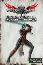 Wrath & Glory - Talents & Psychic Powers Card Pack