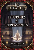 The Dark Eye - Liturgies & Ceremonies Cards
