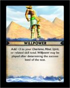 Torg Eternity - Destiny Card - Willpower 5
