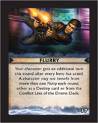 Torg Eternity - Destiny Card - Flurry 17