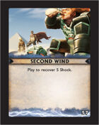 Torg Eternity - Destiny Card - Second Wind 57