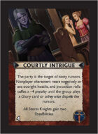 Torg Eternity - Aysle Cosm Card - Courtly Intrigue