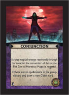 Torg Eternity - Cyberpapacy Cosm Card - Conjunction