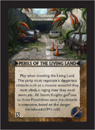 Torg Eternity - Living Land Cosm Card - Perils of the Living Land