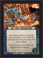 Torg Eternity - Nile Empire Cosm Card - In the Crossfire