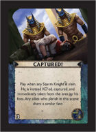 Torg Eternity - Nile Empire Cosm Card - Captured!