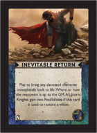 Torg Eternity - Nile Empire Cosm Card - Inevitable Return
