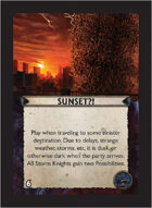 Torg Eternity - Orrorsh Cosm Card - Sunset?!