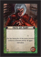 Torg Eternity - Pan-Pacifica Cosm Card - Fists of Fury