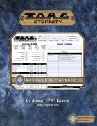 Torg Eternity: Form-Fillable Character Sheet