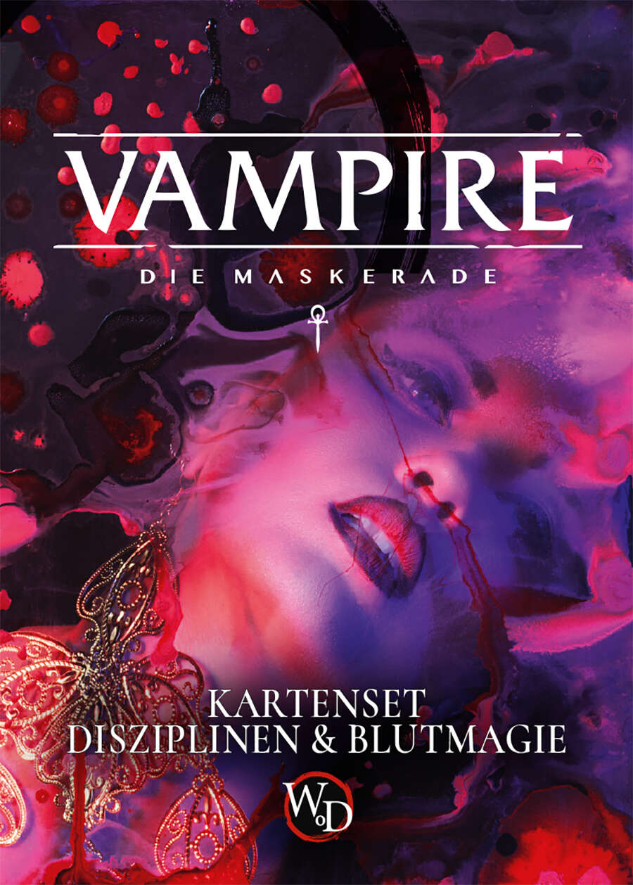 V5 - Vampire - Disziplins- und Blutmagiekarten (PDF) als Download kaufen