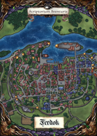 Ferdok [DSA] Stadtkarte
