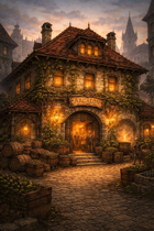 Weinfabrik "Rotgoldkelterei Altdorf" (Pen and Paper anwendbar)