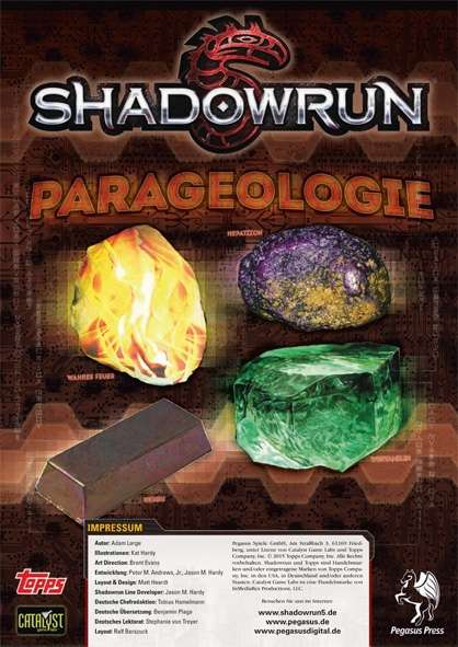 Shadowrun: Parageologie