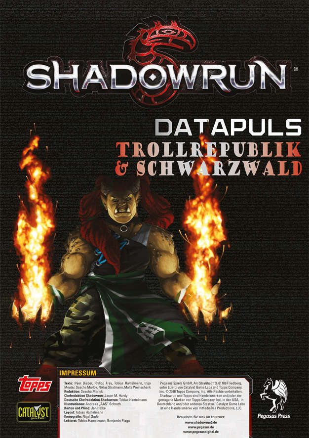 Shadowrun: Datapuls Trollrepublik und Schwarzwald
