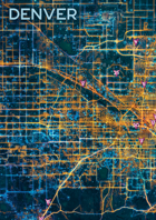 Shadowrun: Parallele Wirklichkeit - Karte von Denver