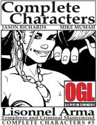 [d20] Complete Characters #5 - Lisonnel Arma