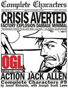 [d20] Complete Characters #9 - Action Jack Allen