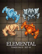ELEMENTAL TOKEN PACK - SET 5