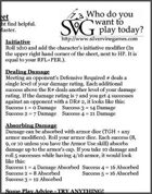 Silvervine Games - New Player Cheat Sheet