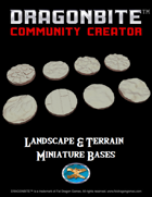 Landscape & Terrain Miniature Bases
