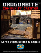 Large Stone Bridge & Canal System