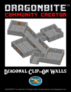 Clip-On Diagonal Walls