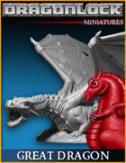 DRAGONLOCK Miniatures: Great Dragon