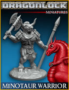 DRAGONLOCK Miniatures: Minotaur Warrior