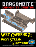 Wet Caverns 2: Wavy Stream Elevation